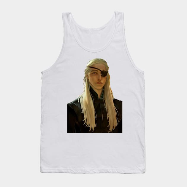 Aemond Targaryen Tank Top by CustomPortraitsWorld